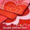 G128 - Valentine's Day Garden Flag, Valentine Themed Decorations - Patchwork Hearts, | 12x18 Inch | Printed 150D Polyester - Rustic Holiday Seasonal Outdoor Flag